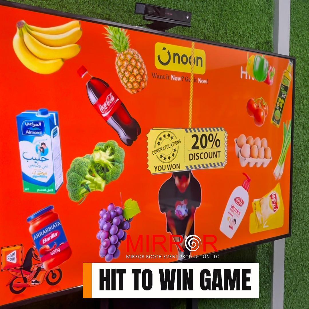 Interactive Hit to Win Piñata Game